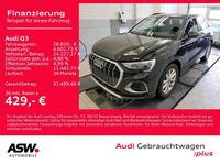 Gebraucht Audi Q3 Advanced 150 PS (110 kW) 2022 Mythosschwarz metallic SUV