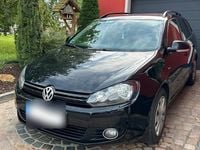 Usata VW Golf VII 105 CV (77 kW) 2013 Nero Station wagon