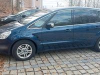 Gebraucht Ford S-MAX Titanium 140 PS (102 kW) 2011 Blau Van / Kleinbus