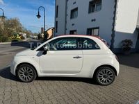 gebraucht Fiat 500 Lounge/Cabrio/ROT-WEISS