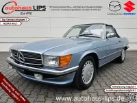 Gebraucht Mercedes SL500 245 PS (180 kW) 1985 Diamantblau metallic Cabrio