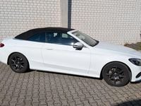 Gebraucht Mercedes C180 AMG line 156 PS (114 kW) 2017 Weiß Cabrio
