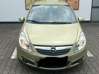 Gebraucht Opel Corsa 80 PS (58 kW) 2007 Grün Kleinwagen