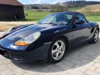 Gebraucht Porsche 986 Boxster 204 PS (150 kW) 1999 Blau Cabrio