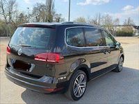 Gebraucht VW Sharan Highline 184 PS (135 kW) 2016 Schwarz Van / Kleinbus