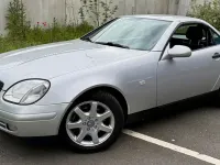 Gebraucht Mercedes SLK230 193 PS (141 kW) 2000 Silber Cabrio