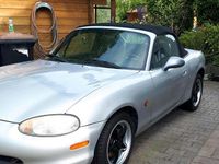 Gebraucht Mazda MX5 110 PS (80 kW) 1998 Silber Cabrio