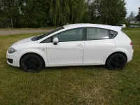 Gebraucht Seat Leon 105 PS (77 kW) 2011 Weiß Kleinwagen