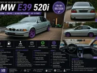 Gebraucht BMW 520 150 PS (110 kW) 1997 Grün Limousine