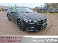 Gebraucht Mazda 6 Exclusive-Line 150 PS (110 kW) 2016 Onyxschwarz metallic Kombi