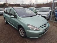 Gebraucht Peugeot 307 80 PS (58 kW) 2002 Grün Kombi