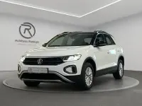 Gebraucht VW T-Roc Life 116 PS (85 kW) 2022 Pure white/deep black perleff SUV