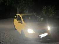 Gebraucht VW Fox 74 PS (54 kW) 2010 Gelb Kleinwagen