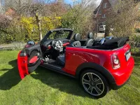 Brugt Mini One Cabriolet 98 HK (72 kW) 2010 Rød Cabriolet