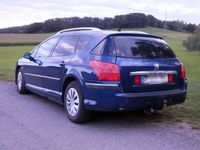 gebraucht Peugeot 407 SW, Panoramadach, Teilleder, Vollausstattung, AHK