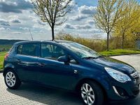 Gebraucht Opel Corsa 101 PS (74 kW) 2012 Blau Kleinwagen
