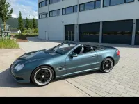 Gebraucht Mercedes SL500 AMG 306 PS (225 kW) 2003 Blau Cabrio