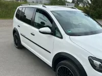 Gebraucht VW Touran Cross 180 PS (132 kW) 2012 Weiß Van / Kleinbus