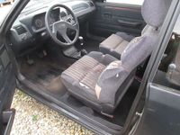 gebraucht Peugeot 205 xs 1.4i schwarz matt -sieht böse aus bj 1991