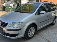 Gebraucht VW Touran Conceptline 105 PS (77 kW) 2008 Silber Van / Kleinbus