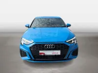 Second-hand Audi A3 S-Line 150 CP (110 kW) 2022 Albastru Berlinǎ