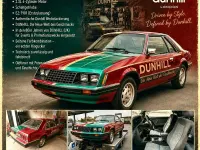 Gebraucht Ford Mustang 90 PS (66 kW) 1981 Rot Coupé