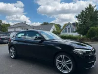 Gebraucht BMW 116 109 PS (80 kW) 2015 Schwarz Kleinwagen