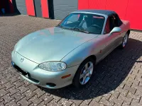 Gebraucht Mazda MX5 110 PS (80 kW) 2002 Silber Cabrio