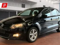 Gebraucht VW Polo Match 69 PS (50 kW) 2012 Schwarz Kleinwagen