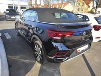 Gebraucht VW T-Roc Cabriolet Goal 150 PS (110 kW) 2024 Deep black perleffekt schwarz Cabrio