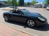 Gebraucht Porsche Boxster 228 PS (167 kW) 2001 Schwarz Cabrio