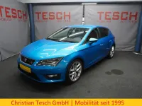 Używany Seat Leon FR 184 KM (135 kW) 2014 Niebieski Sedan/Limuzyna