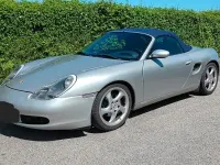 Brugt Porsche Boxster 204 HK (150 kW) 1999 Sølv Cabriolet