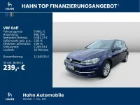 Gebraucht VW Golf VII Comfortline 86 PS (63 kW) 2017 Atlantic blue metallic Limousine