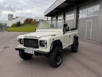 Gebraucht Land Rover Defender 122 PS (89 kW) 2001 Beige Cabrio