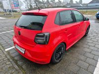 Gebraucht VW Polo Highline 90 PS (66 kW) 2015 Rot Kleinwagen