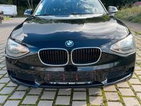 Gebraucht BMW 116 116 PS (85 kW) 2012 Schwarz Kleinwagen