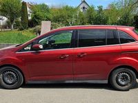 Gebraucht Ford Grand C-Max Titanium 150 PS (110 kW) 2016 Rot Van / Kleinbus
