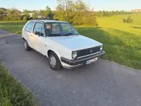 Gebraucht VW Golf II 55 PS (40 kW) 1986 Weiß Kleinwagen