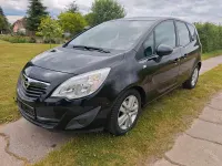 Gebraucht Opel Meriva 100 PS (73 kW) 2011 Schwarz Van / Kleinbus