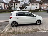 Gebraucht Mitsubishi Space Star Top 80 PS (58 kW) 2014 Weiß Van / Kleinbus