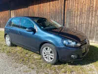 Gebraucht VW Golf VI Highline 122 PS (89 kW) 2010 Blau Kleinwagen