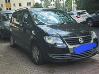 Gebraucht VW Touran 105 PS (77 kW) 2008 Schwarz Van / Kleinbus