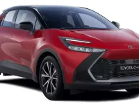 Neu Toyota C-HR 140 PS (102 kW) 2025 Karminarot metallic / dach SUV