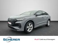 Gebraucht Audi Q4 e-tron 219 kW (299 PS) 2022 Kieselgrau SUV