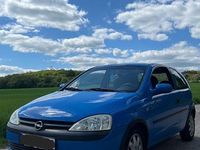 Gebraucht Opel Corsa 75 PS (55 kW) 2002 Blau Limousine