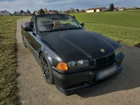 Gebraucht BMW 320 Cabriolet 150 PS (110 kW) 1997 Schwarz Cabrio