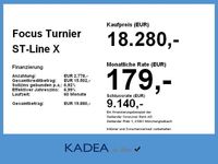 Gebraucht Ford Focus ST-Line X 125 PS (91 kW) 2024 Obsidianschwarz metallic Kombi