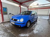 Second-hand VW Polo Basis 64 CP (47 kW) 2003 Albastru Hatchback