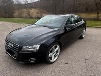 Gebraucht Audi A5 Sportback 211 PS (155 kW) 2010 Schwarz Kleinwagen